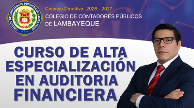 CURSO DE ALTA ESPECIALIZACIÓN EN AUDITORIA FINANCIERA
